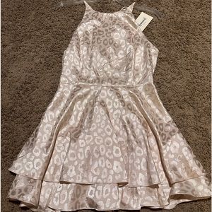 Champagne cocktail dress from boutique